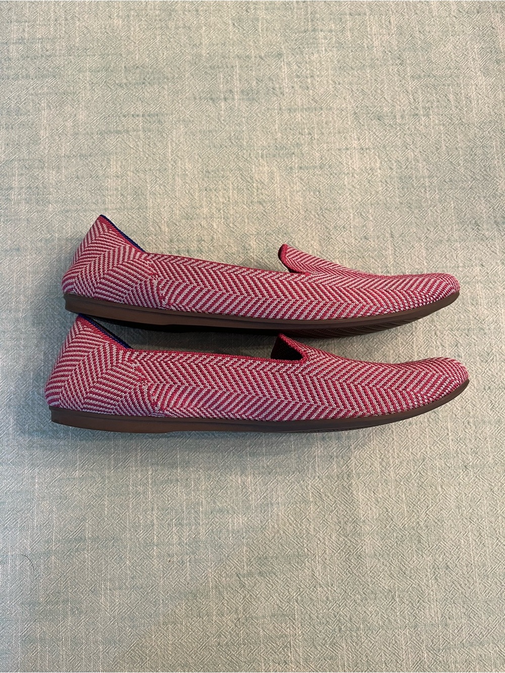 Rothy’s Amethyst Metallic Herringbone Loafer